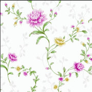 Shine Rose Print Wallpaper Roll