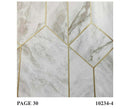 Marble Look Geometric Pattern Wallpaper Roll