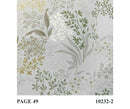 Flower Pattern Wallpaper Roll