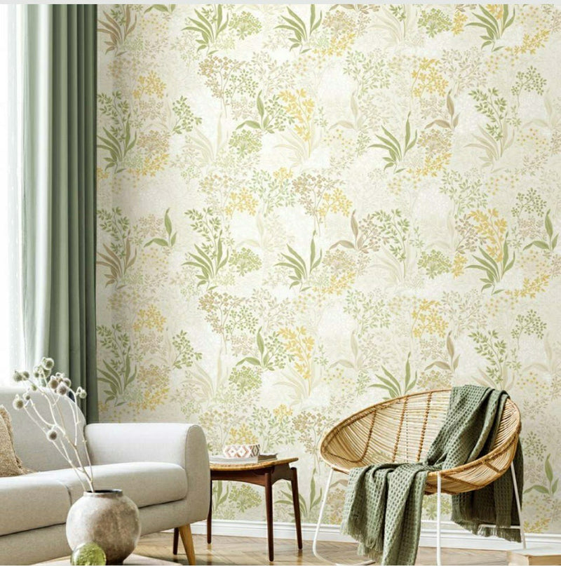 Flower Pattern Wallpaper Roll