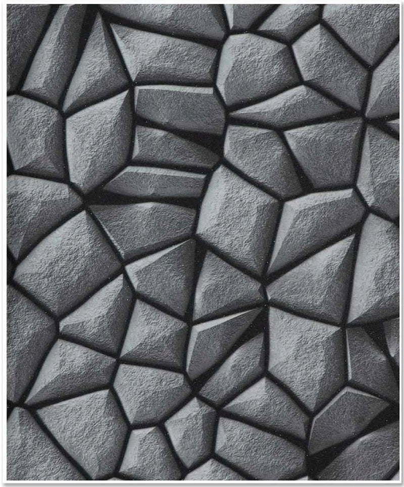 5D Modern Mountain Stones Wallpaper Roll