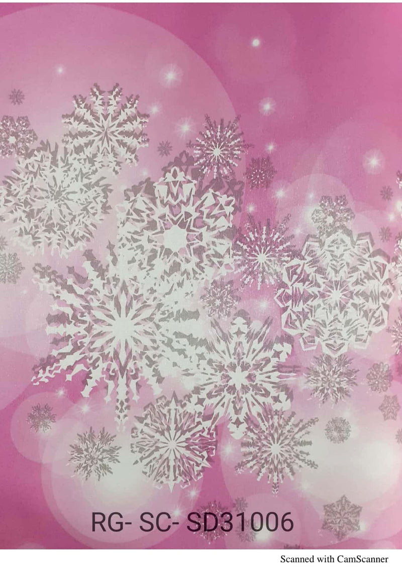 Star City Snow Flakes Wallpaper Roll