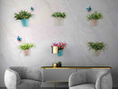 3D Decorative Grey Wallpaper for Wall