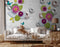 3D Decorative Multicolor Flowers Wallpaper for Wall