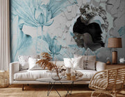 3D Decorative Face Wallpaper for Wall