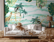 3D Decorative Zoo Wallpaper for Wall