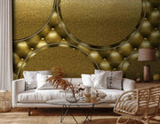 3D Decorative White Sofa Wallpaper for Wall