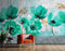 3D Decorative Flowers Wallpaper for Wall