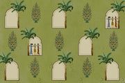 Indian window art wall