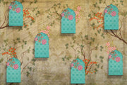 Peace tropical vibe wallcovering