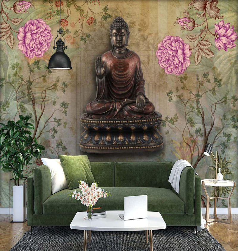 Buddha's Heart love - warm wallpaper