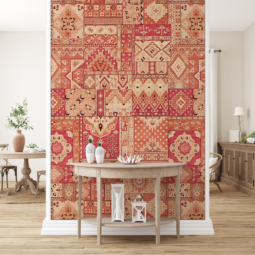 Jaipuri Pattern Wallpaper