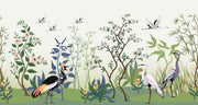 Jungle Chinoiserie Wallpaper