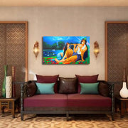 Singing Krishna Canvas