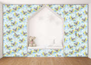 Cartoon Puppy Self Adhesive Sticker For Wardrobe