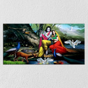 Krishna Radha Beautiful Canvas