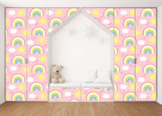 Rainbow Art Self Adhesive Sticker For Wardrobe
