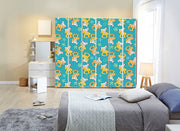 Kitti Horse Ride Self Adhesive Sticker For Wardrobe