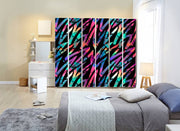 Anime Shades Self Adhesive Sticker For Wardrobe