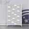 Clouds Drawing Self Adhesive Sticker For Wardrobe