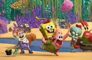 Spongebox Gang Self Adhesive Sticker For Wardrobe