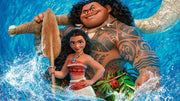 Moana Poster Self Adhesive Sticker For Wardrobe