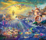 Princess Ariel Poster Self Adhesive Sticker For Wardrobe