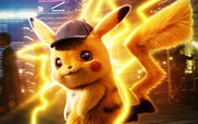 Pickachu Self Adhesive Sticker For Wardrobe