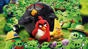 Angrybirds Self Adhesive Sticker For Wardrobe