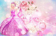 Barbie Doll Self Adhesive Sticker For Wardrobe