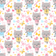 Happy Kitte Self Adhesive Sticker For Wardrobe