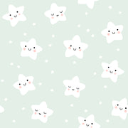 Smiling Stars Self Adhesive Sticker For Wardrobe