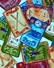 Sketch Poster Self Adhesive Sticker For Wardrobe