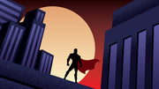 Batman Self Adhesive Sticker For Wardrobe