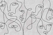 Line Art Abstract Wallpaper