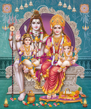 Beautiful Shiv Poster Self Adhesive Sticker Poster