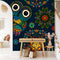 Blue Owl Eye Wallpaper