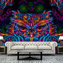 Wolf Tapestry Mandala Wallpaper
