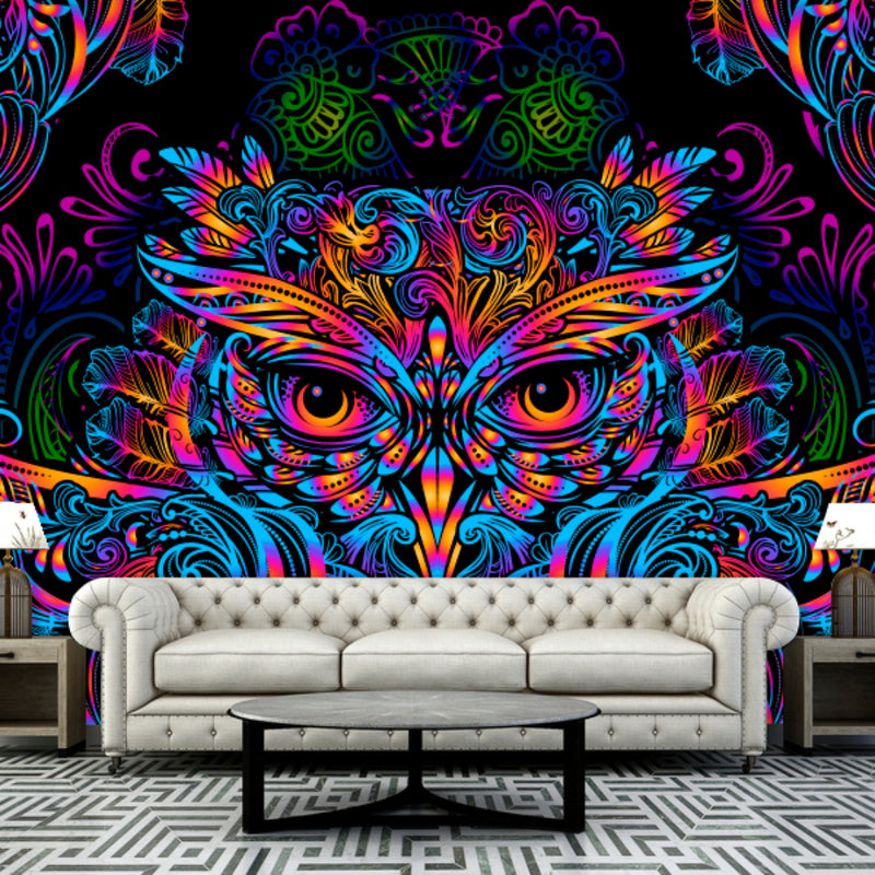 Wolf Tapestry Mandala Wallpaper