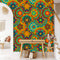 Seamless Colorfull Mandala Wallpaper