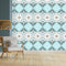Blue And White Home Decor Wallpaper
