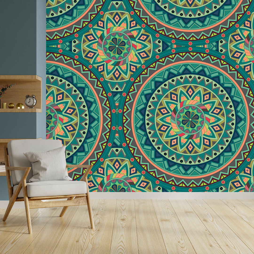Brahma Design Mandala Wallpaper