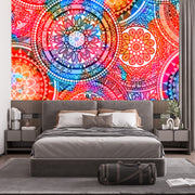 Culture Throw Orange Wallpaper