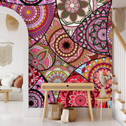 Coloured Mandala Art Wallpaper