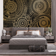 Golden Design Wallpaper