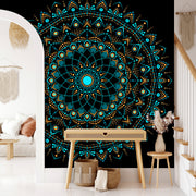 Graphic Print Mandala Wallpaper
