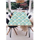 Golden Blue Art Self Adhesive Sticker For Table