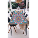 Multi Shaded Mandala Art Self Adhesive Sticker For Table