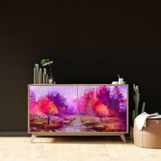 Lavender Scenery Sticker