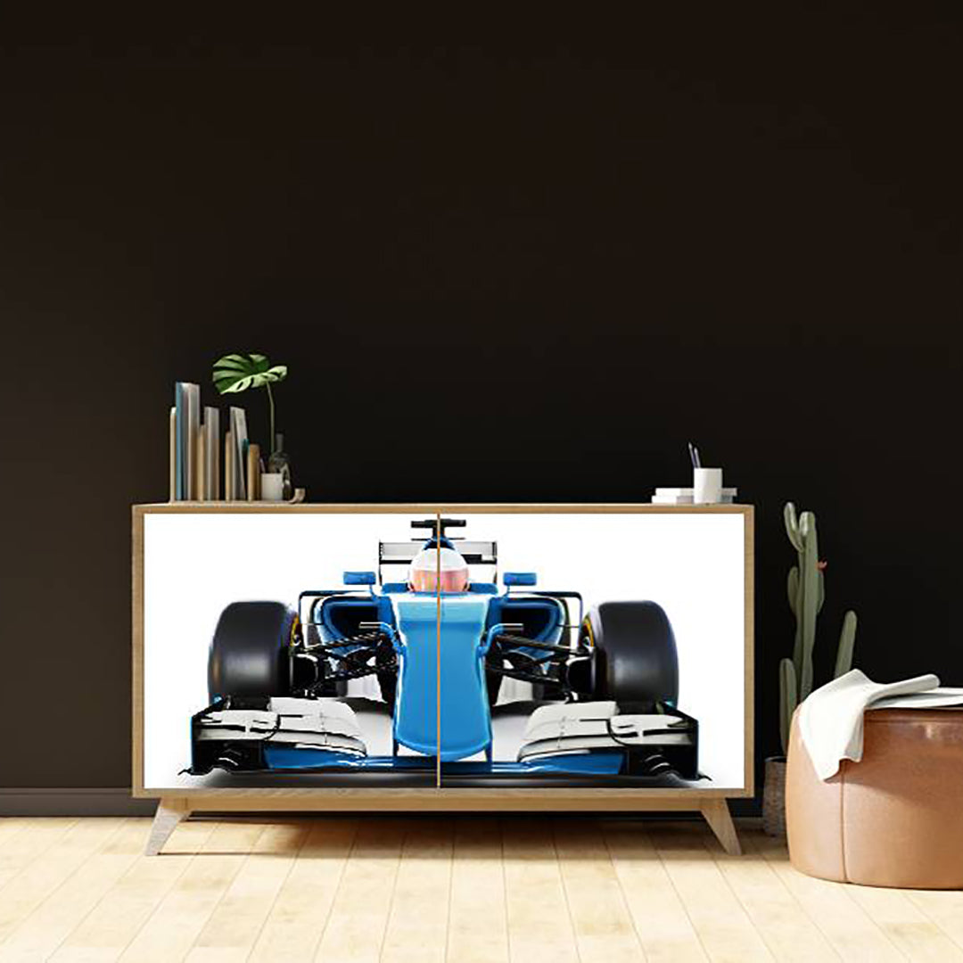 Formula Car Sticker